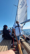 Foto: Windjule auf See