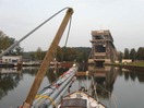 Foto: das Schiffshebewerk Niederfinow (Überführung nach Berlin)
